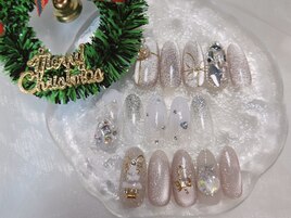 クリスマスネイル