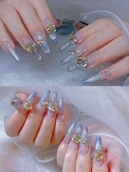 エムクイン(M.Queen)の写真/パーツの種類が多く、つけ放題メニューはイチオシ！豊富な経験と知識であなたのなりたい理想を叶えます☆