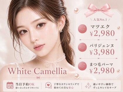 WhiteCamellia川崎店【マツエク/フラットラッシュ/パリジェンヌ/眉毛パーマ】の写真