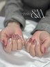 【HAND/リピーター様】アートコース◇トレンドデザイン◎アート5本　￥7500