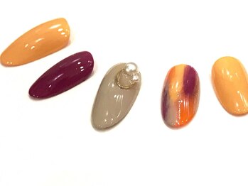 アンジュ(Ange)/月替わりデザイン!定額ジェル☆