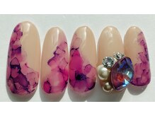 ヘアーアンドネイル ルシア(Hair&Nail Lucia)/水彩ネイル
