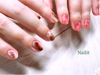 ネイリット 銀座(Nailit)/お客様★オリジナルネイル