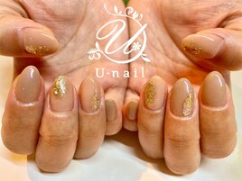 シンプルニュアンスネイル