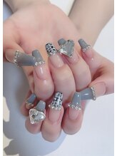 ネイルサロン エフ(ef)/旬顔ツイード