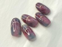 ビューティーサロン ハル(beauty salon haru)/【大人ニュアンスフレンチ】