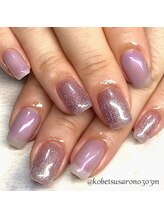 エム(M)/ラメ&偏光色ワンカラー☆