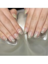 ララネイル(LALA nail)/ラメグラデーション