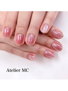 アトリエ エムシー 新富町(Atelier MC)/マグネットネイル