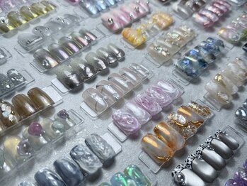 エイト(8)の写真/カラー300色～/エアジェル取扱い◎【定額アートコース¥7700~】パラジェル/フィルインでお気に入りが長持ち!