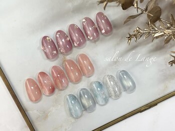 サロンドランジェ(salon de Lange)の写真/＼名古屋駅スグ／モチの良さ/美フォルム/抜群なArtセンス◎【シンプルコース￥8450/デザインコース￥10450】