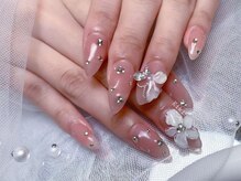 ウィルネイル 二子新地店(Wilu nail)/ちゅるん立体フラワーネイル