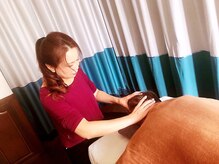 健美癒 ラ サンテ/へマッサージの様子です