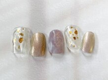 アイネイルズ 梅田店(I nails)/くすみ色ニュアンス韓国￥7700