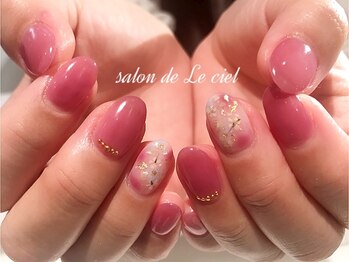 ふんわり押し花