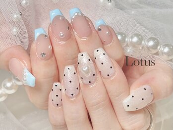 ロータス ネイルアンドアイラッシュ(Lotus)/ガーリーネイル