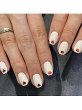 ネウィ ネイル 京橋(newi nail)/赤色ハートホロ【newiネイル】