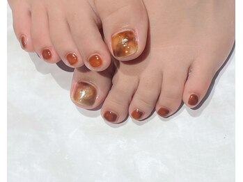 ルヒアネイル イオン戸畑ショッピングセンター店(Ruhia Nail)/べっ甲風ネイル