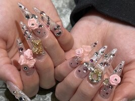 【スカルプ】ガーリーローズ