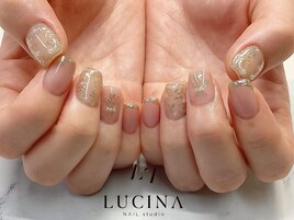 c-479 ミラーフラワーネイル