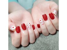 タンタ(Tanta)/定額ハンド　推しカラーネイル