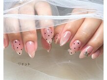ネイル バイ エン(Nail by EN)/ハートドットネイル