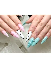 クロスグリーンミントカラー