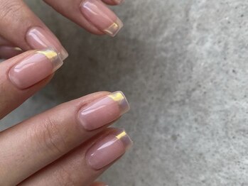 アイネイルズ 天神今泉店(I-nails)/【misa.s】オーロラフレンチ