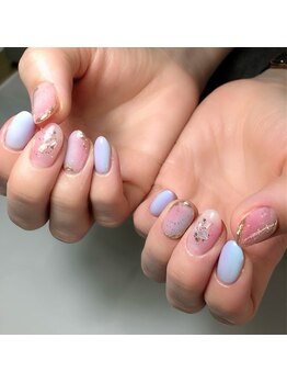 ミント(Mint.)/10アート◇ジェルネイル