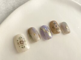 カラフルニュアンスNail