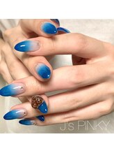 ネイルスペース ジェイズ ピンキー(NAIL SPACE J's PINKY)/ブルーグラデーション