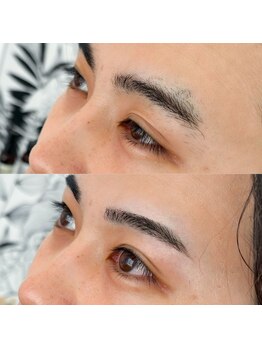 アンドスリー 原宿 表参道店(And Three)/メンズ美眉WAXスタイリング