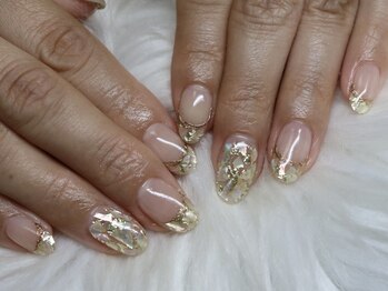ヴィエル ネイル(VIEL NAIL)/シェルでキラキラ☆
