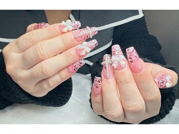 ナンシーネイル(Nancy nail)/豹柄ネイル