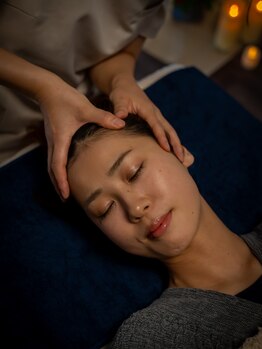 ヘッドスパで癒されたい