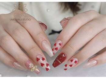 ウメネイルスタジオ(UME NAIL STUDIO)/* 長 さだしやり放題×つけ放題