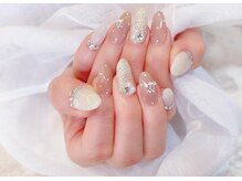 ホロドットリボンパーツネイル