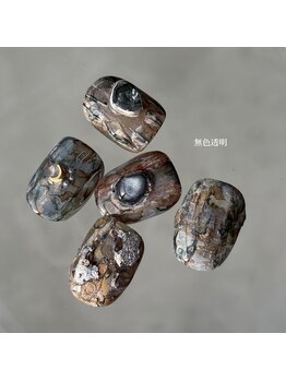 無色透明/大理石アート