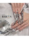 ストーンアート/ロングネイル