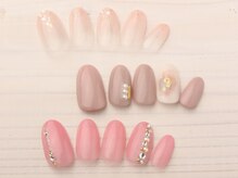 マハロネイル(Mahalo Nail)/シンプルコースで出来るデザイン