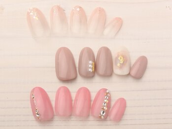 マハロネイル(Mahalo Nail)/シンプルコースで出来るデザイン