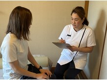 あすかカラダケアの雰囲気（【カウンセリング】詳しく体の状態をお聞かせ下さい）