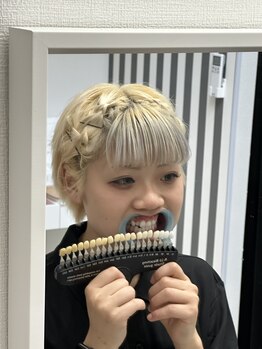 メンズ脱毛 リボーン(reborn)/ホワイトニング色チェック