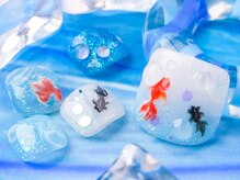 カラーズ 浜松店(colors)/金魚ネイル☆