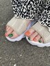 【フット】simpleフットバス・ケアつき☆【アートなし】￥6500→￥5500