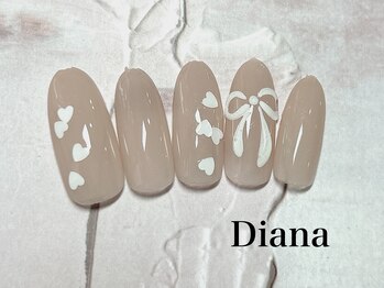 ディアナ ひたちなか高場店(DIANA)/定額ネイル 7700円 A-179