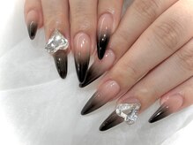 エスネイル 大宮店(es NAIL)/長さ出しシンプルアート