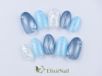 エリクサーネイル 新橋(Elixir Nail)/定額a シンプル/クーポン使用