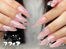 ビジュー/オーロラ/長さだし