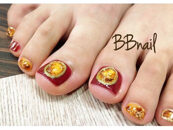 ビービーネイル(BB)/べっ甲フットバージョン